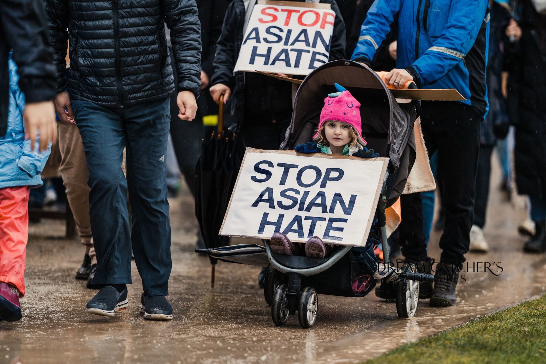 Bellevue Downtown Park Stop Asian Hate Rally