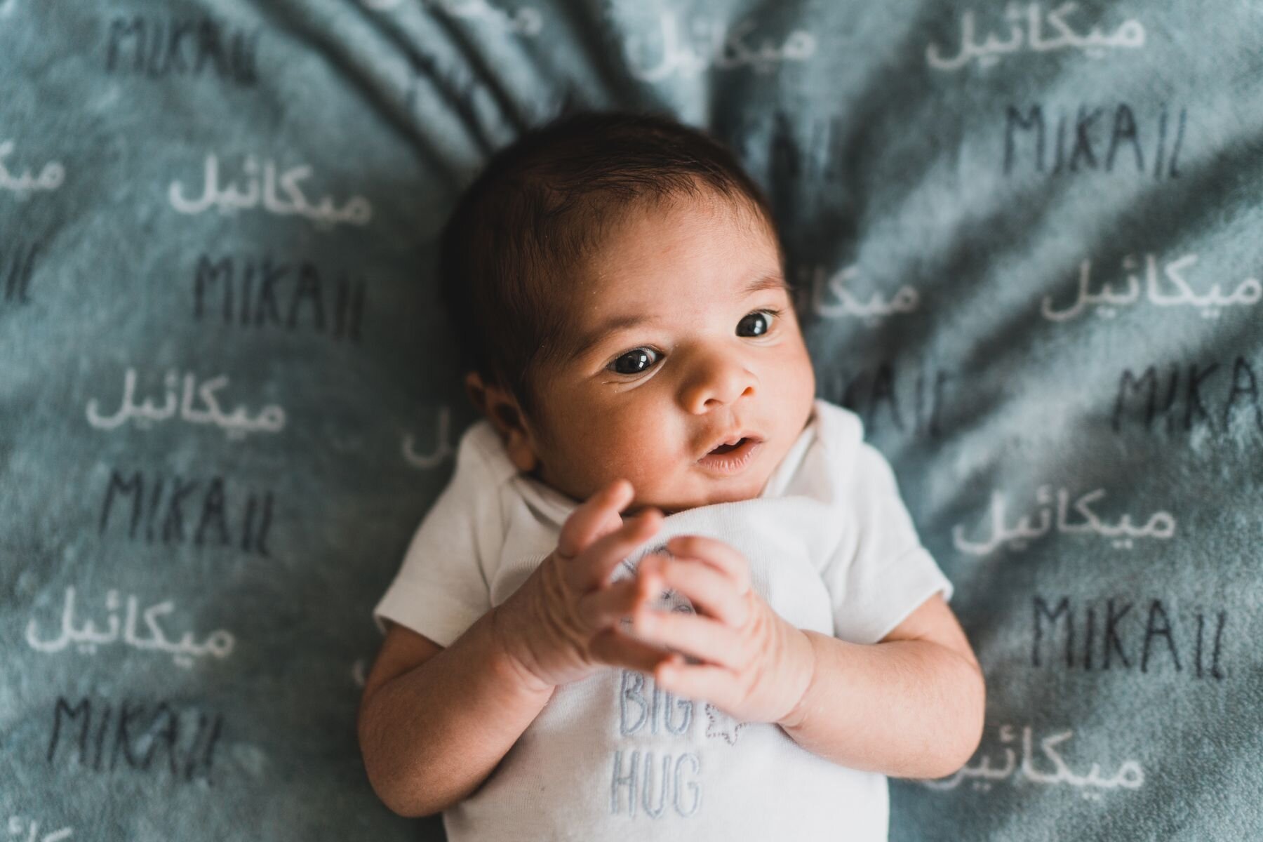 Issaquah newborn baby boy Mikail